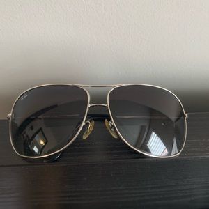 RAYBAN Women’s square aviator sunglasses